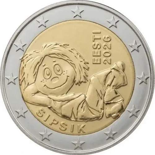 Euro estonia 2026 sipsik - estonia, 2