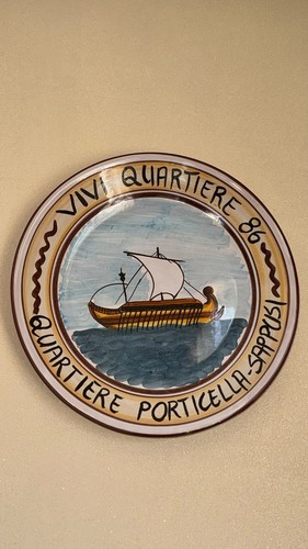 Piatto commemorativo - , in