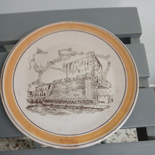 Piatto commemorativo pozzallo - piatto,