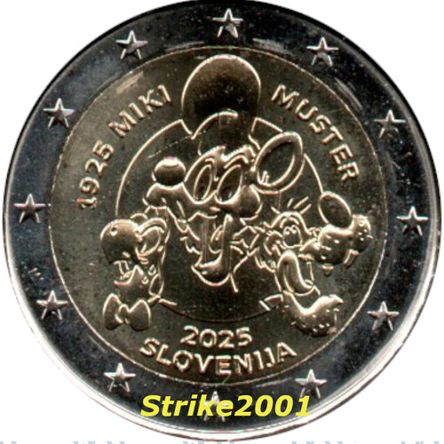 Euro commemorativo slovenia - euro,