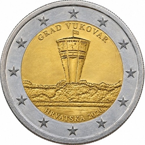 Euro commemorativo croazia - euro,