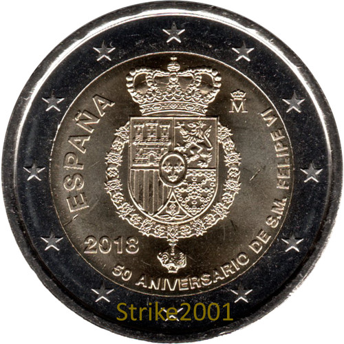 Euro commemorativo spagna - 2,