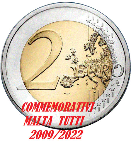 Malta euro commemorativo - 2,