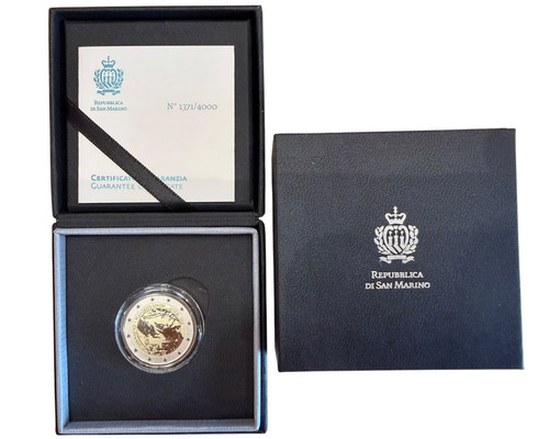 Euro commemorativo san - 2€,
